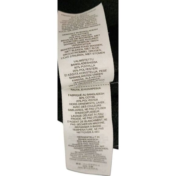 Gymshark Fitness Long Sleeve Sports Pullover Sweatshirt Hoodie Men Size L Black - Picture 7 of 7